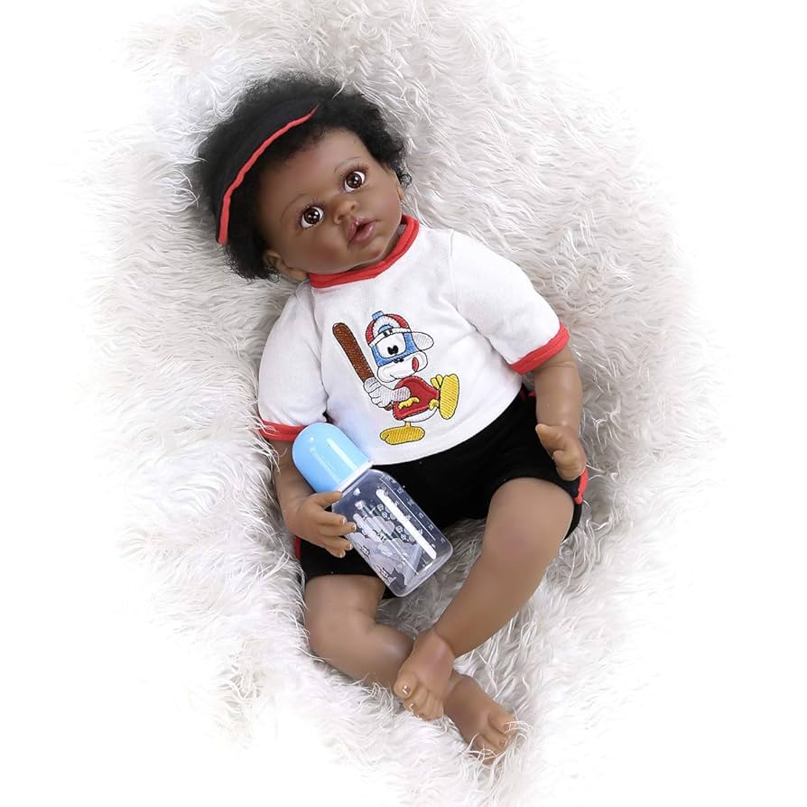 リボーンドール、黒人ちゃん Amazon.co.jp: リボーンドール,リアルなソフトドール - リアルな